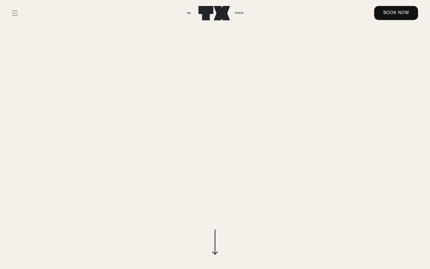 thetexasstudio.com homepage screenshot