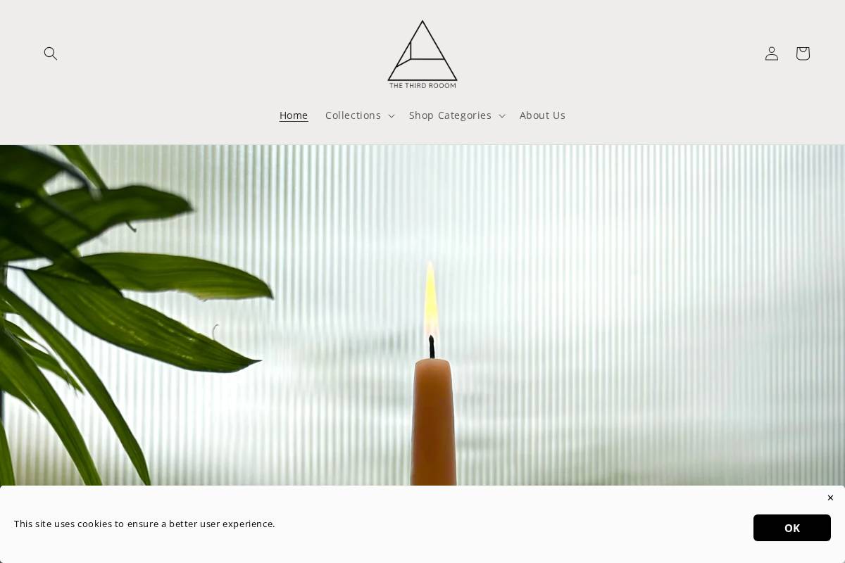 thethirdrooom.com homepage screenshot
