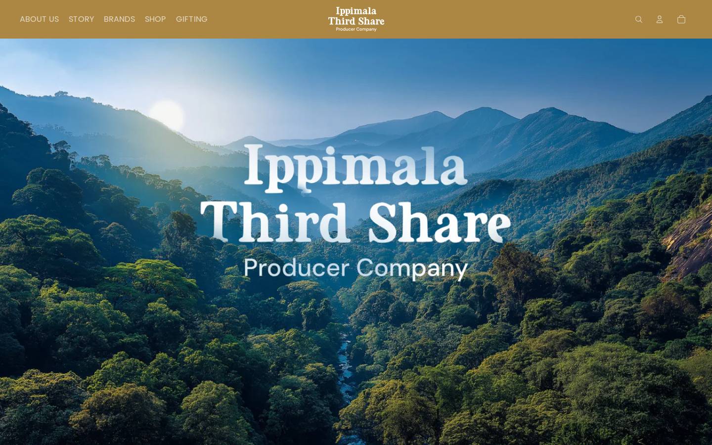 thethirdshare.org homepage screenshot