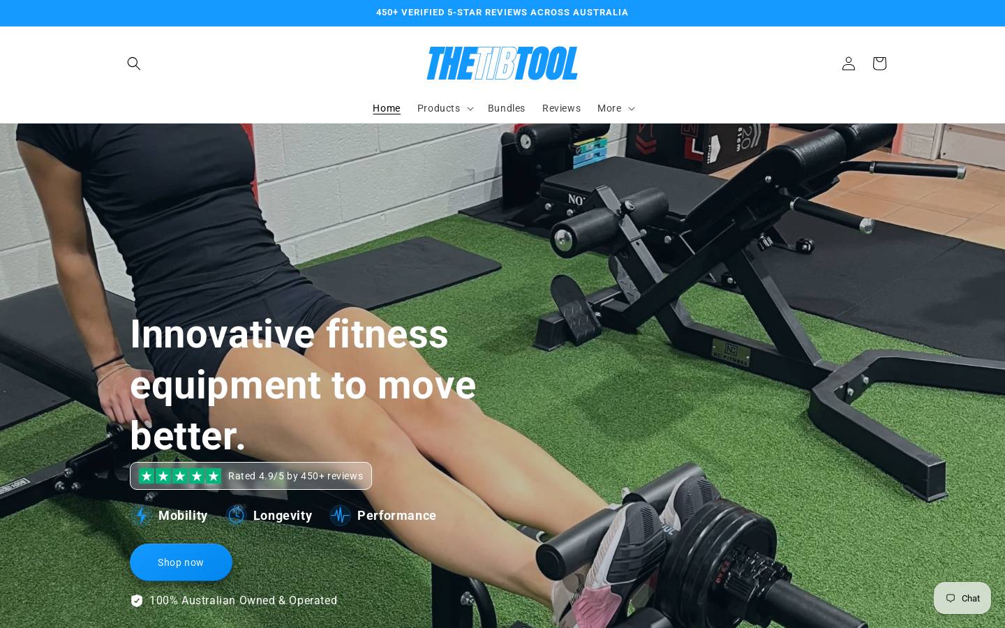 thetibtool.com homepage screenshot