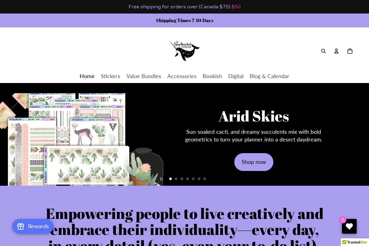 thetipsynarwhal.com homepage screenshot