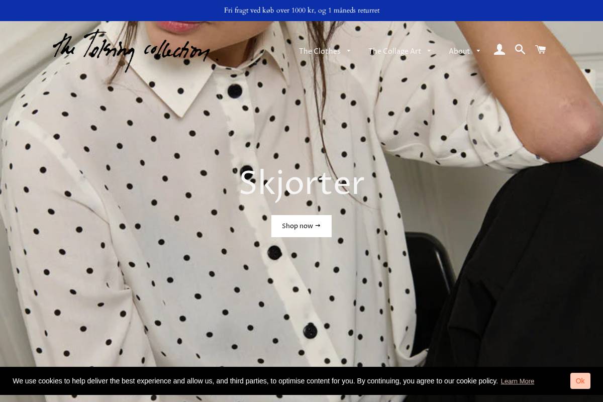 thetolsingcollection.com homepage screenshot