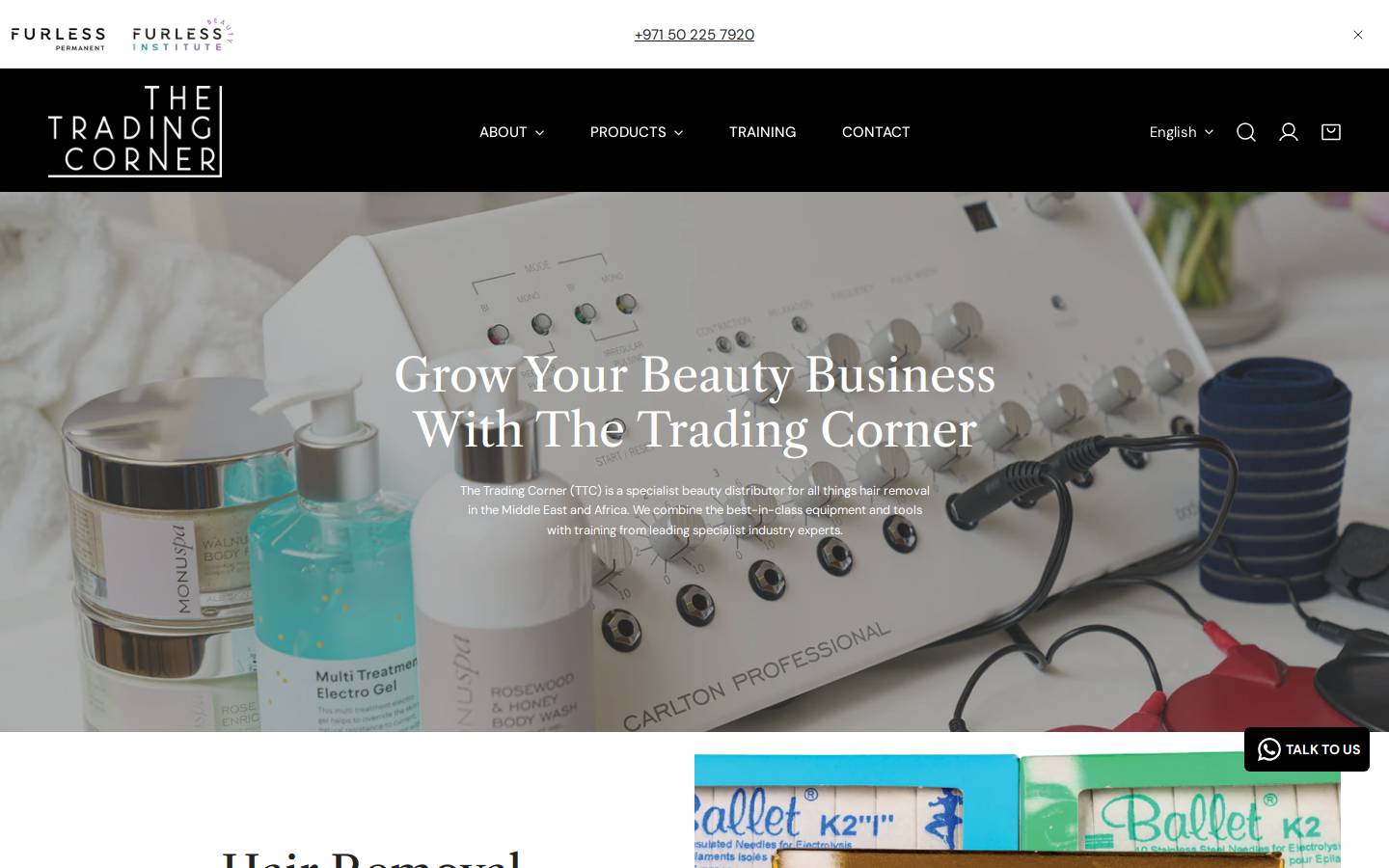 thetradingcorner.com homepage screenshot