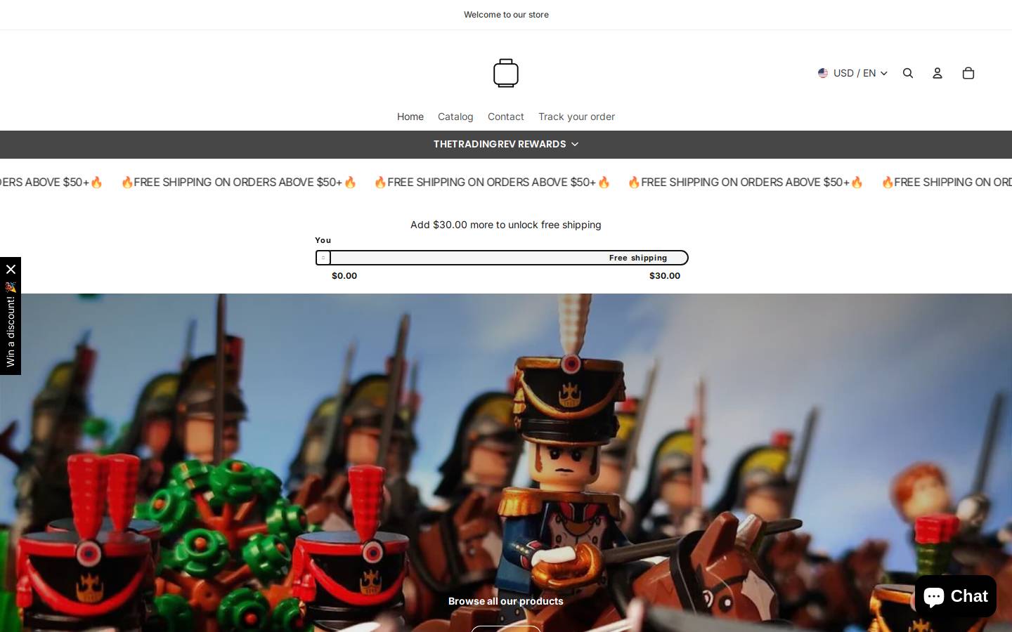 thetradingrev.com homepage screenshot