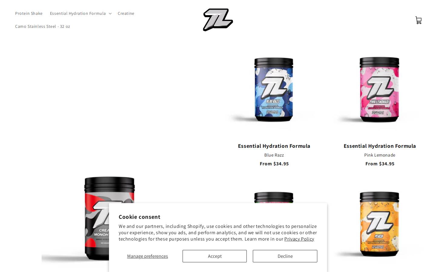 thetreigninglab.com homepage screenshot