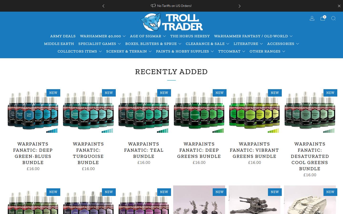 Troll Trader Ltd homepage screenshot