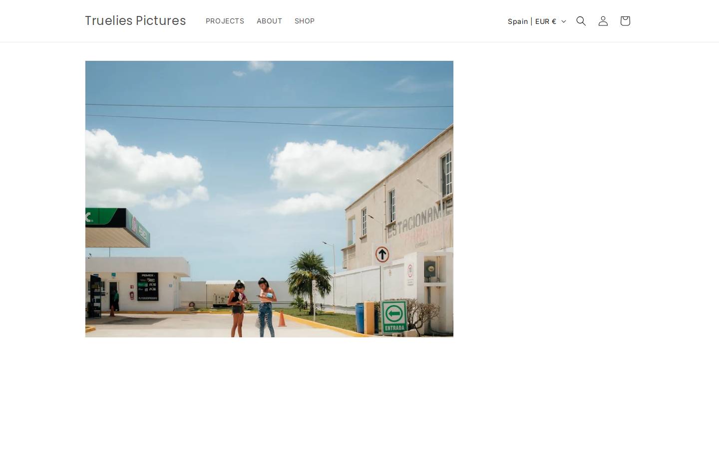 thetruelies.com homepage screenshot