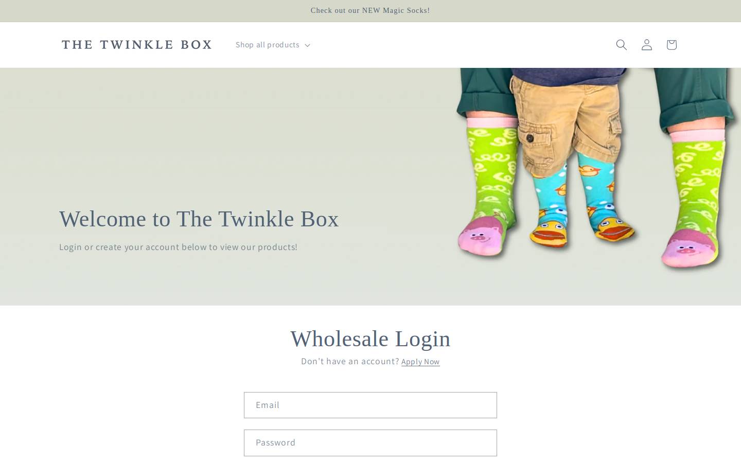 thetwinklebox.com homepage screenshot