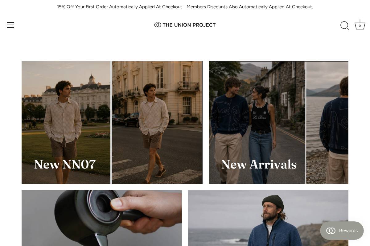 Theunionproject homepage screenshot