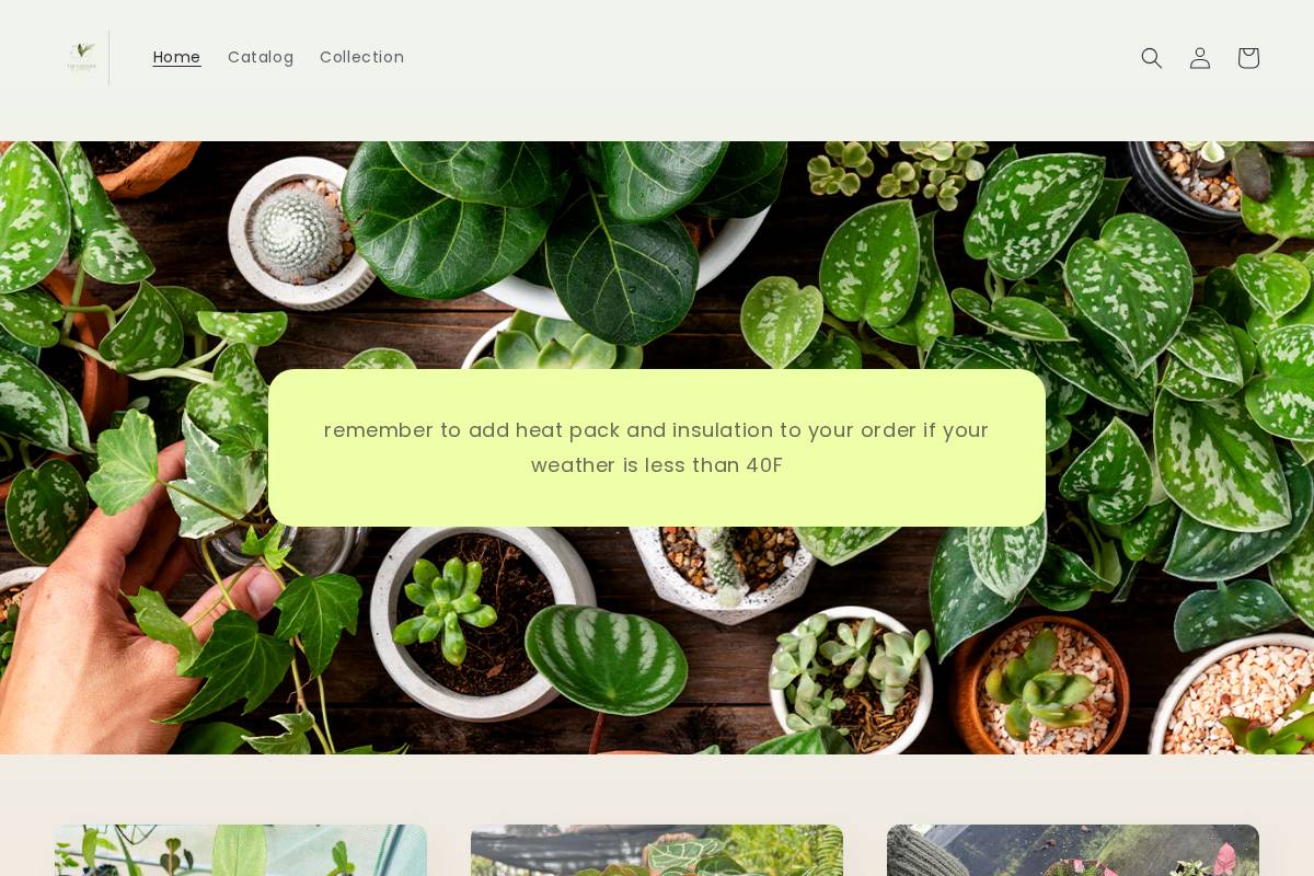 theuniverseofplants.net homepage screenshot
