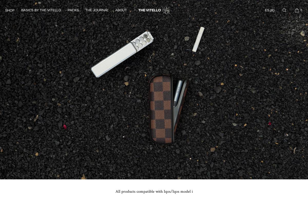 Thevitello homepage screenshot