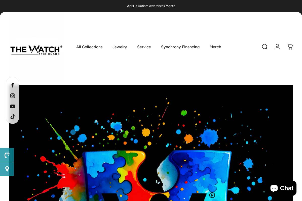 The Watch Aficionado homepage screenshot