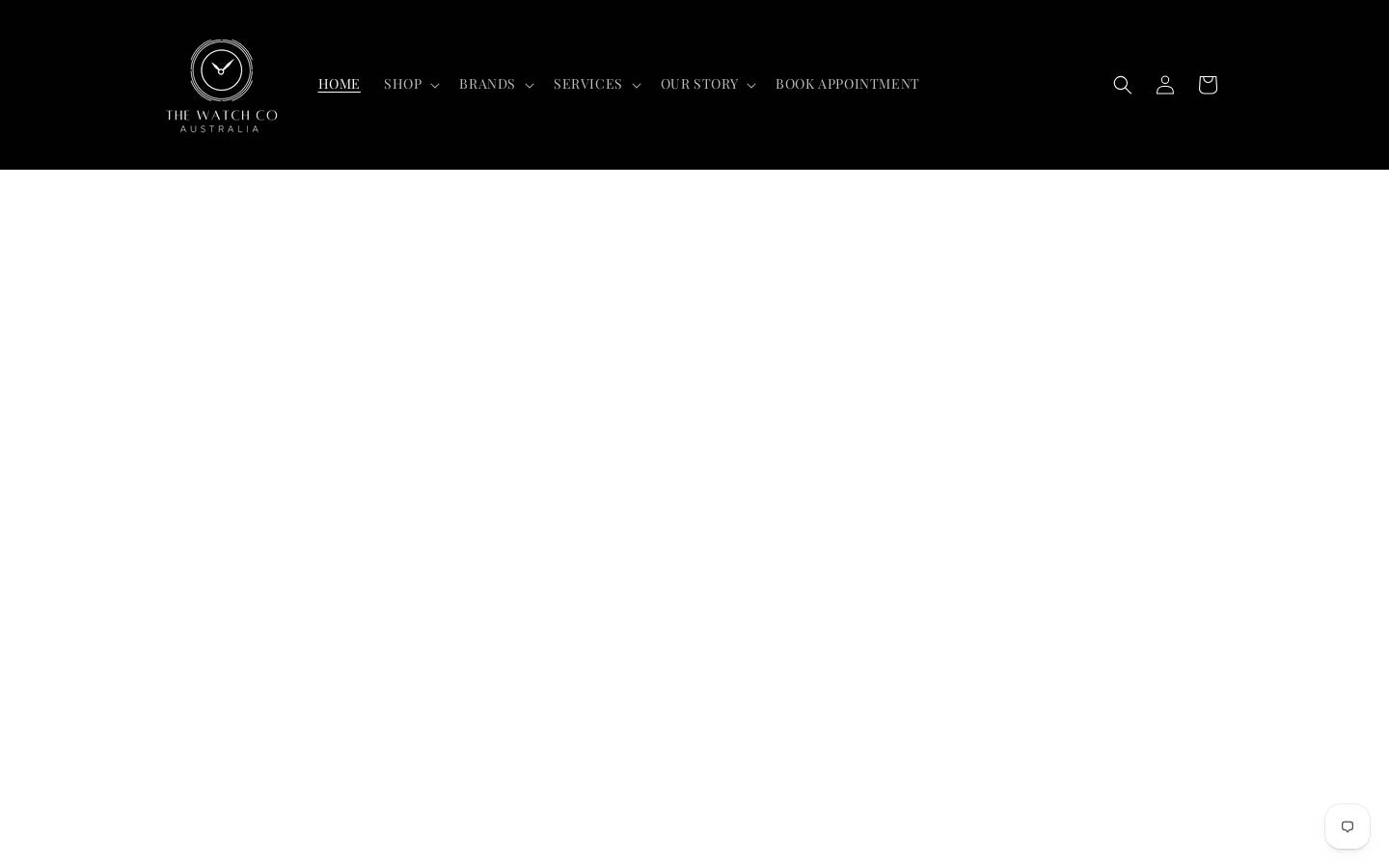 thewatchco.com.au homepage screenshot