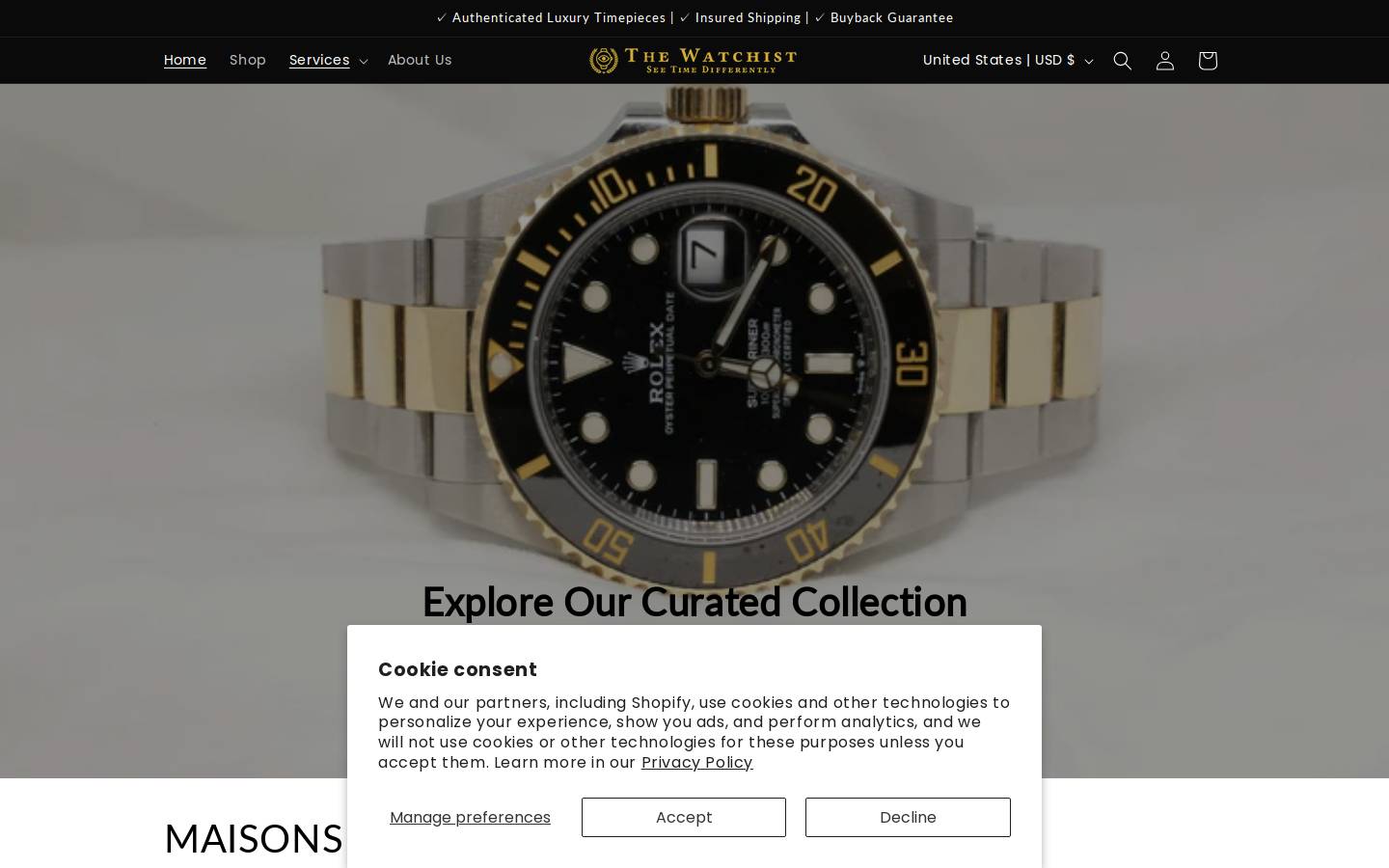thewatchist.com homepage screenshot