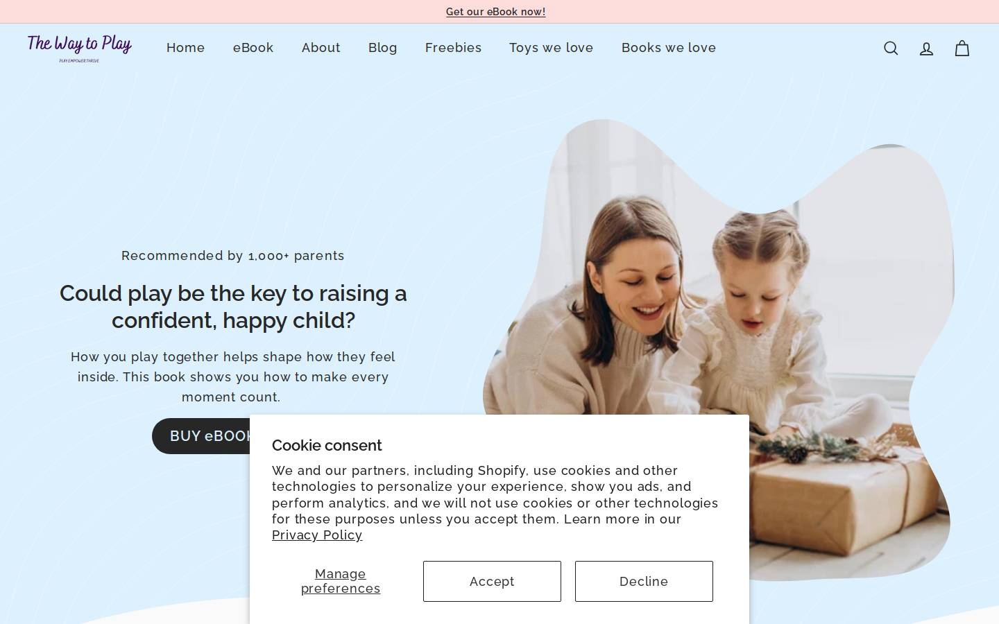 thewaytoplay.com homepage screenshot
