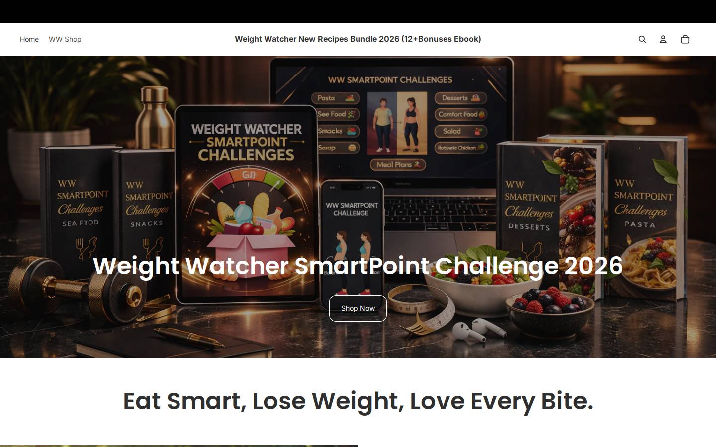 theweightwatcher.com homepage screenshot