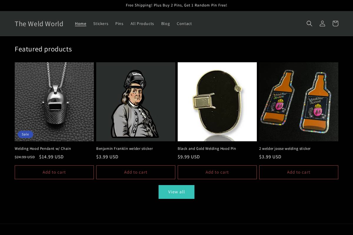 theweldworld.com homepage screenshot