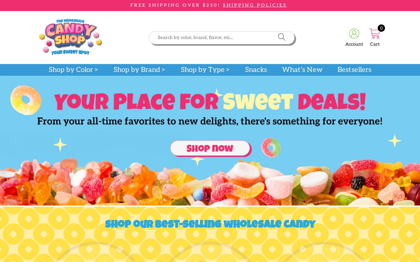 Donohue & Higgins Candy & Tobacco Co. homepage screenshot