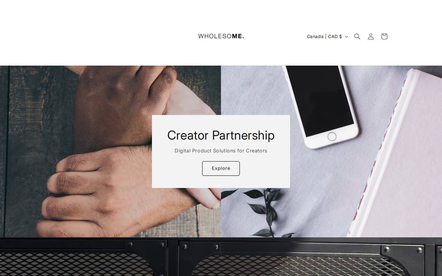 thewholesomeprojects.com homepage screenshot