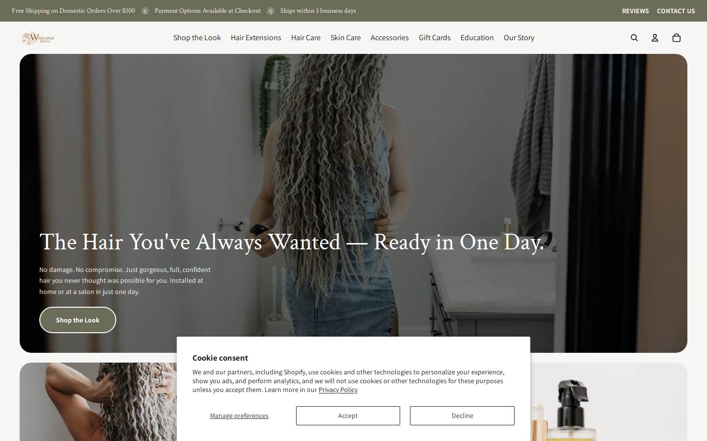 thewildcraftedessentials.com homepage screenshot