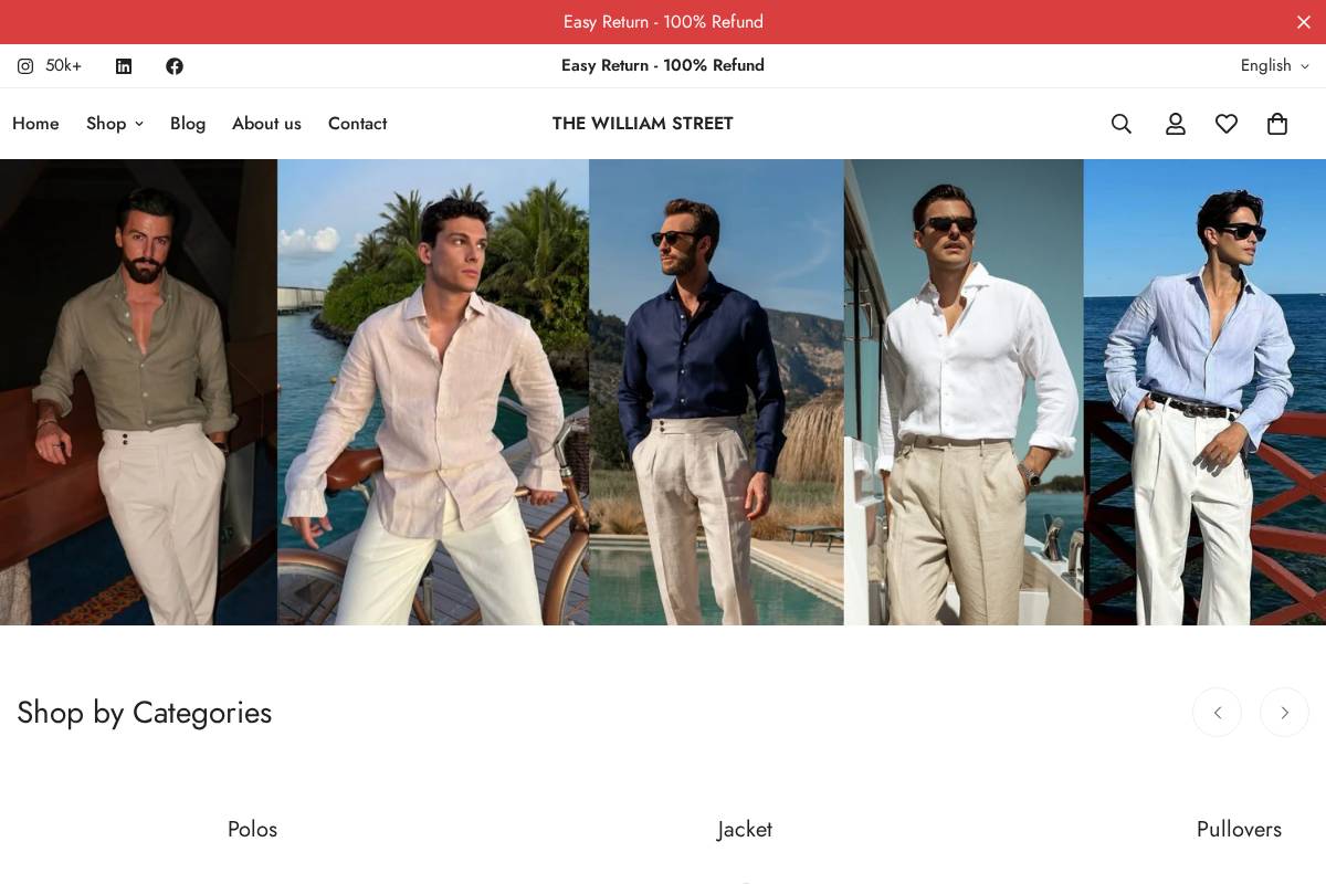 thewilliamstreet.com homepage screenshot