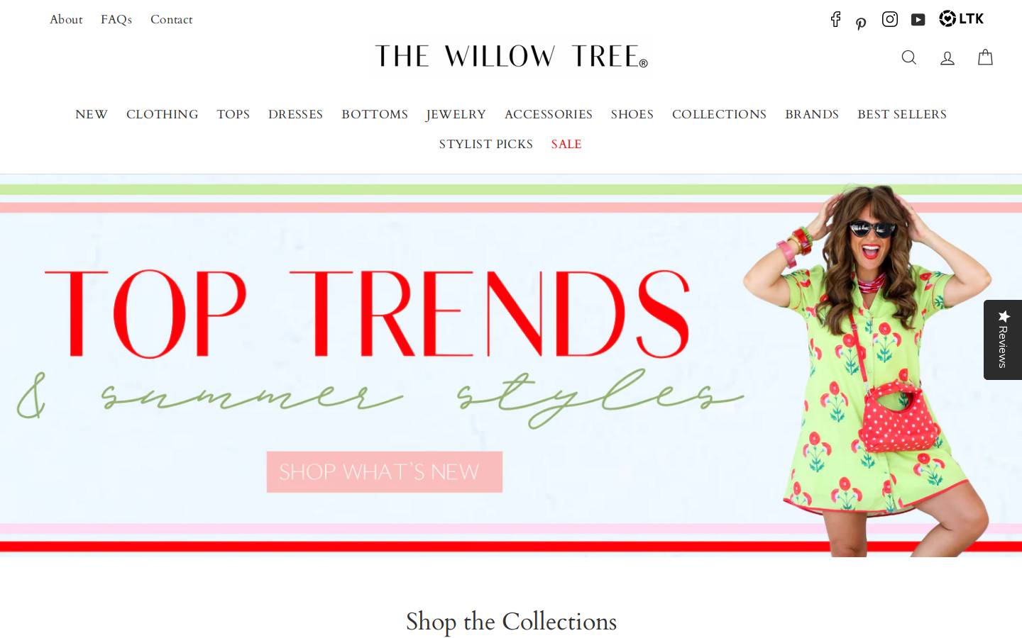 thewillowtree.com homepage screenshot