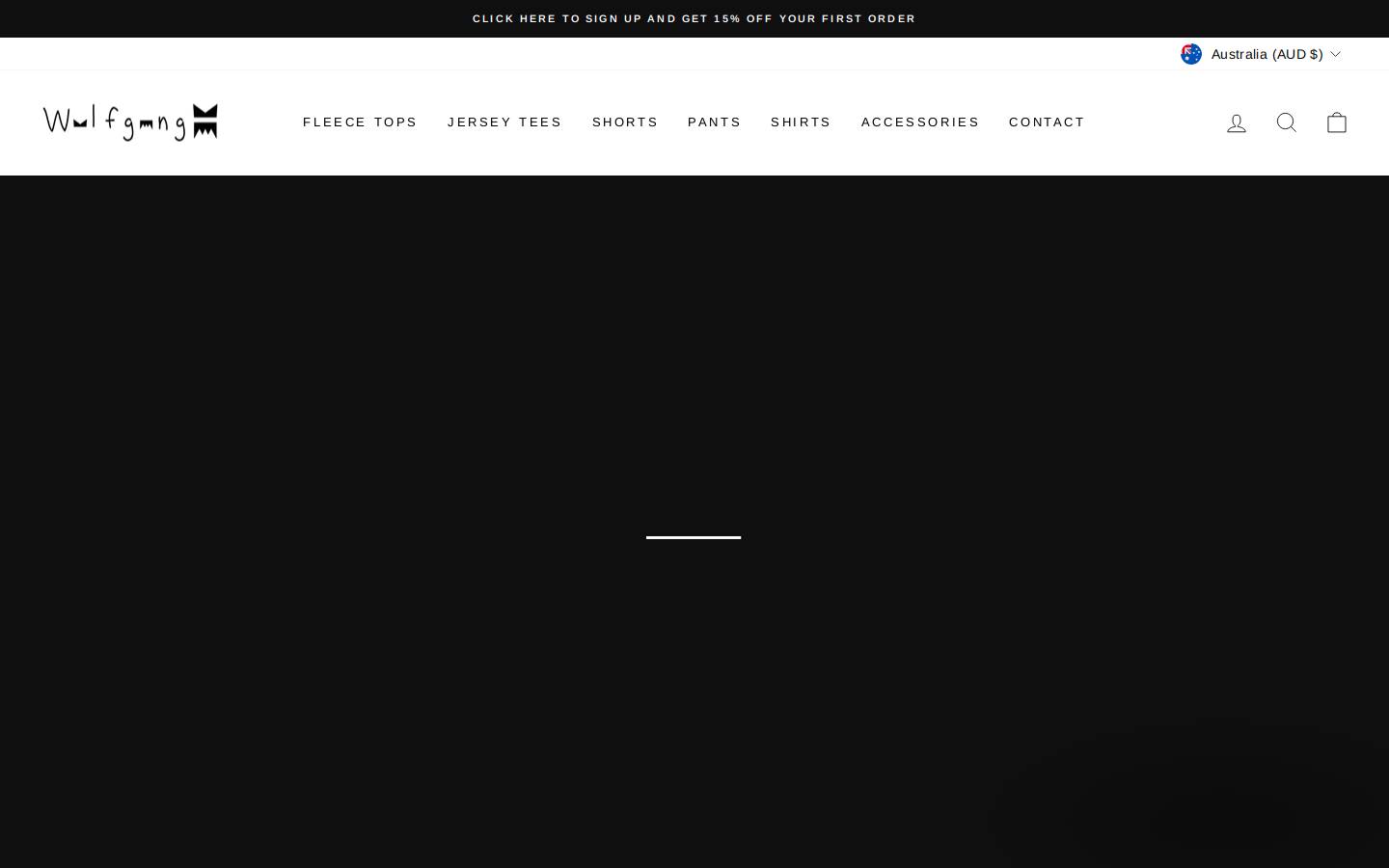 thewlfgng.com homepage screenshot