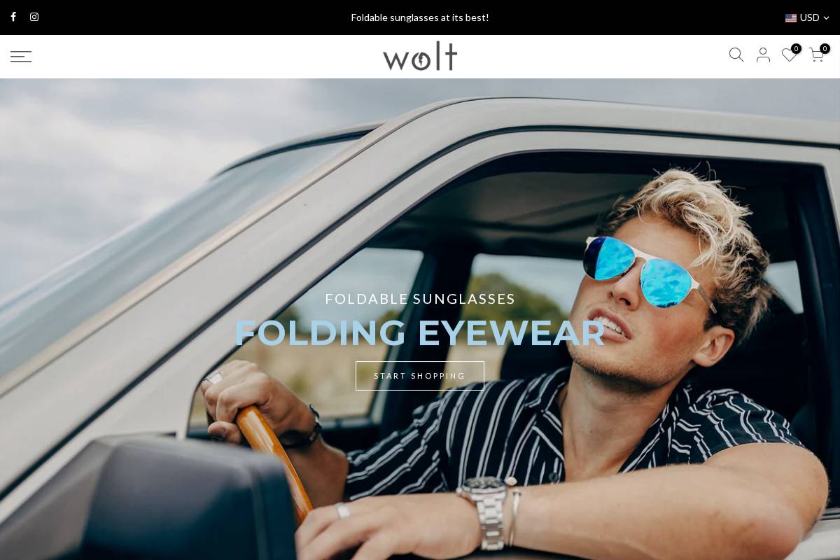 thewolt.com homepage screenshot