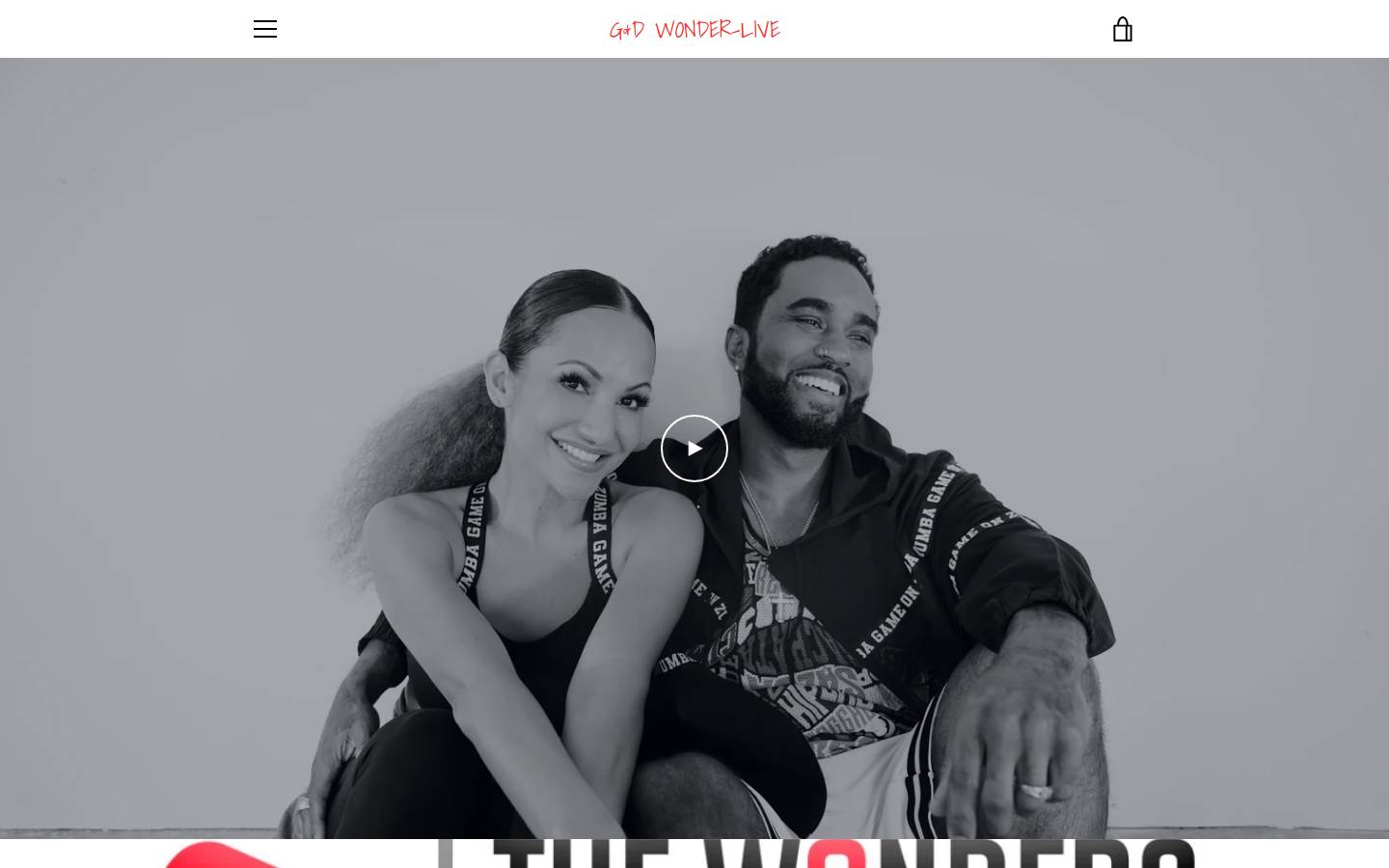 thewonderslive.com homepage screenshot