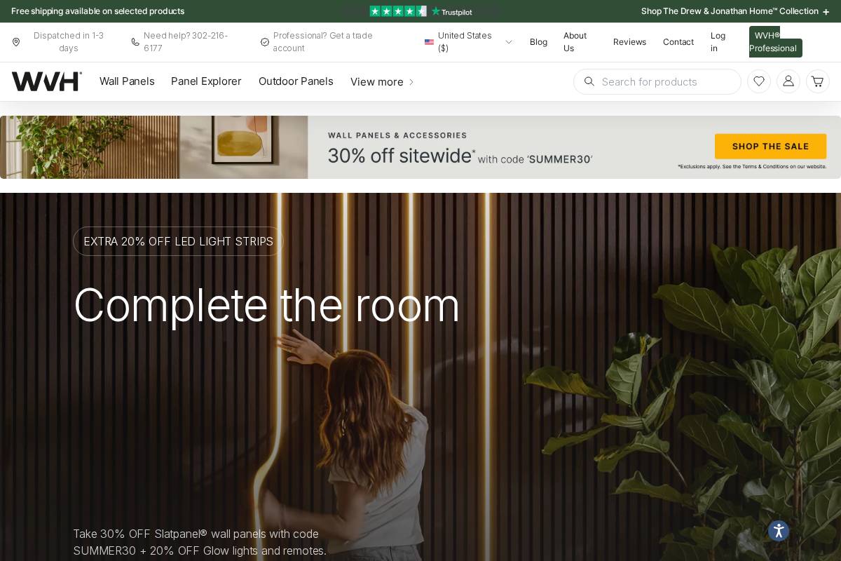 The Wood Veneer Hub homepage screenshot
