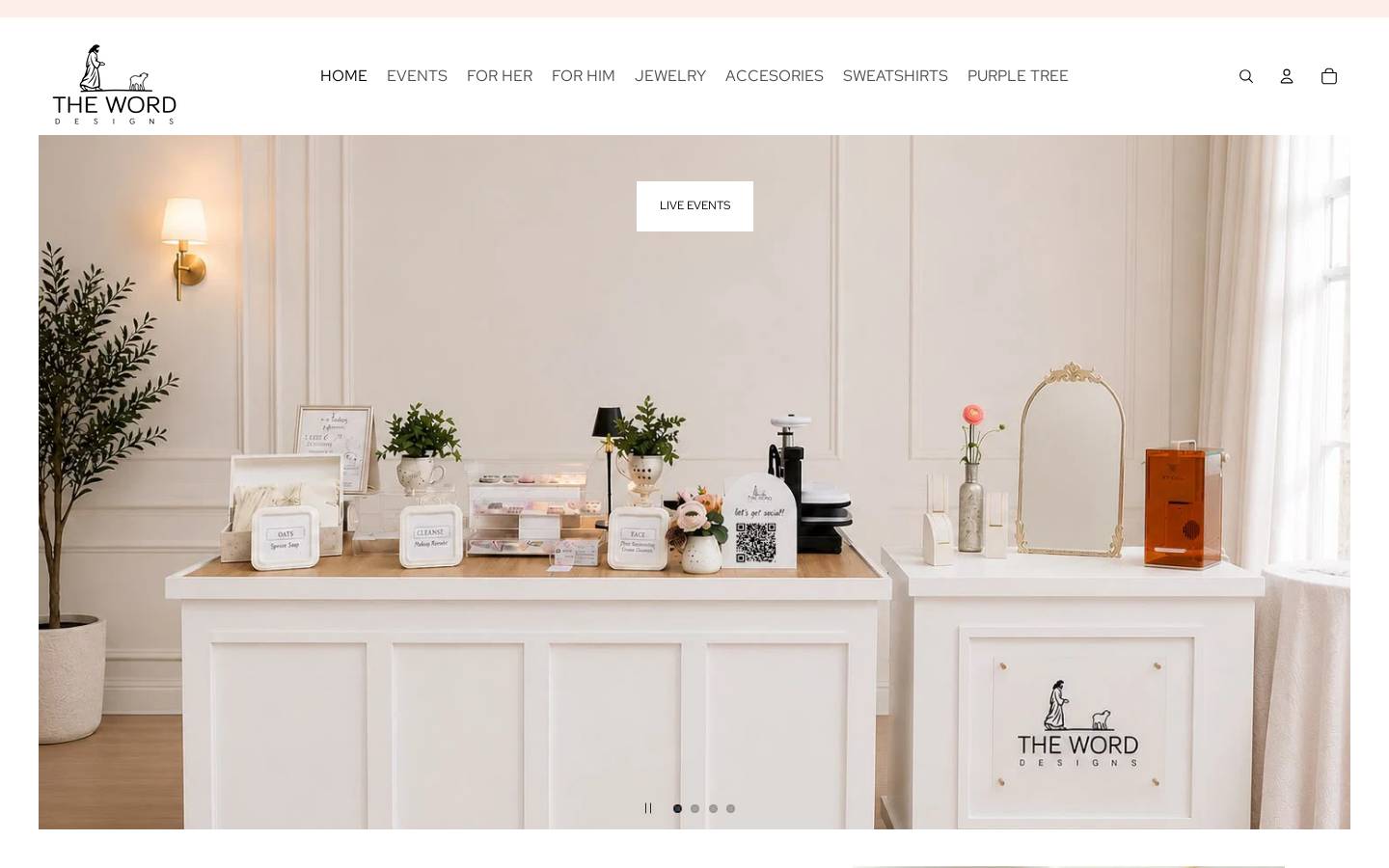 theworddesigns.com homepage screenshot