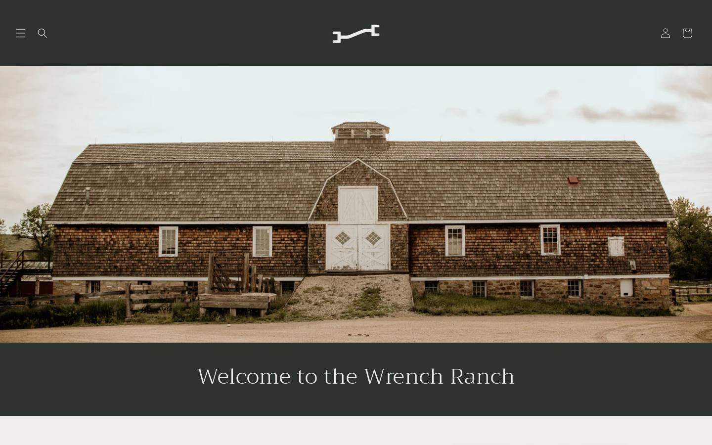 thewrenchranch.com homepage screenshot