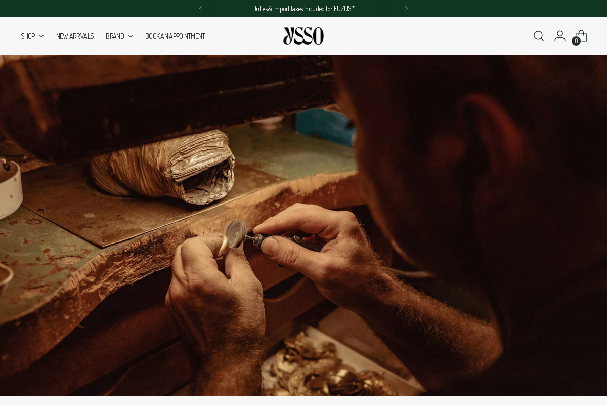 YSSO homepage screenshot