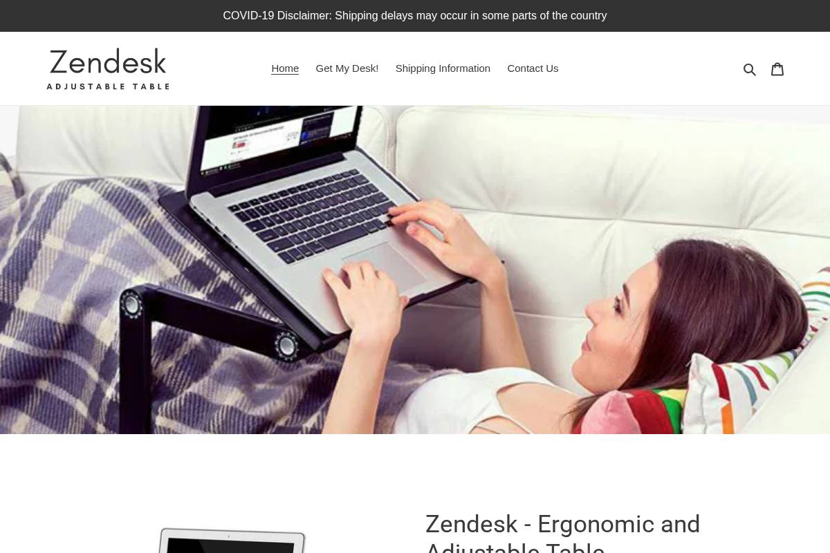 thezendesk.com homepage screenshot