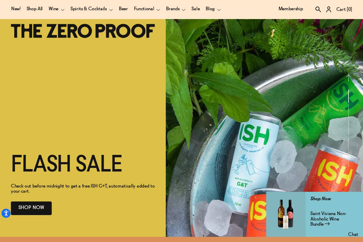 thezeroproof.com homepage screenshot