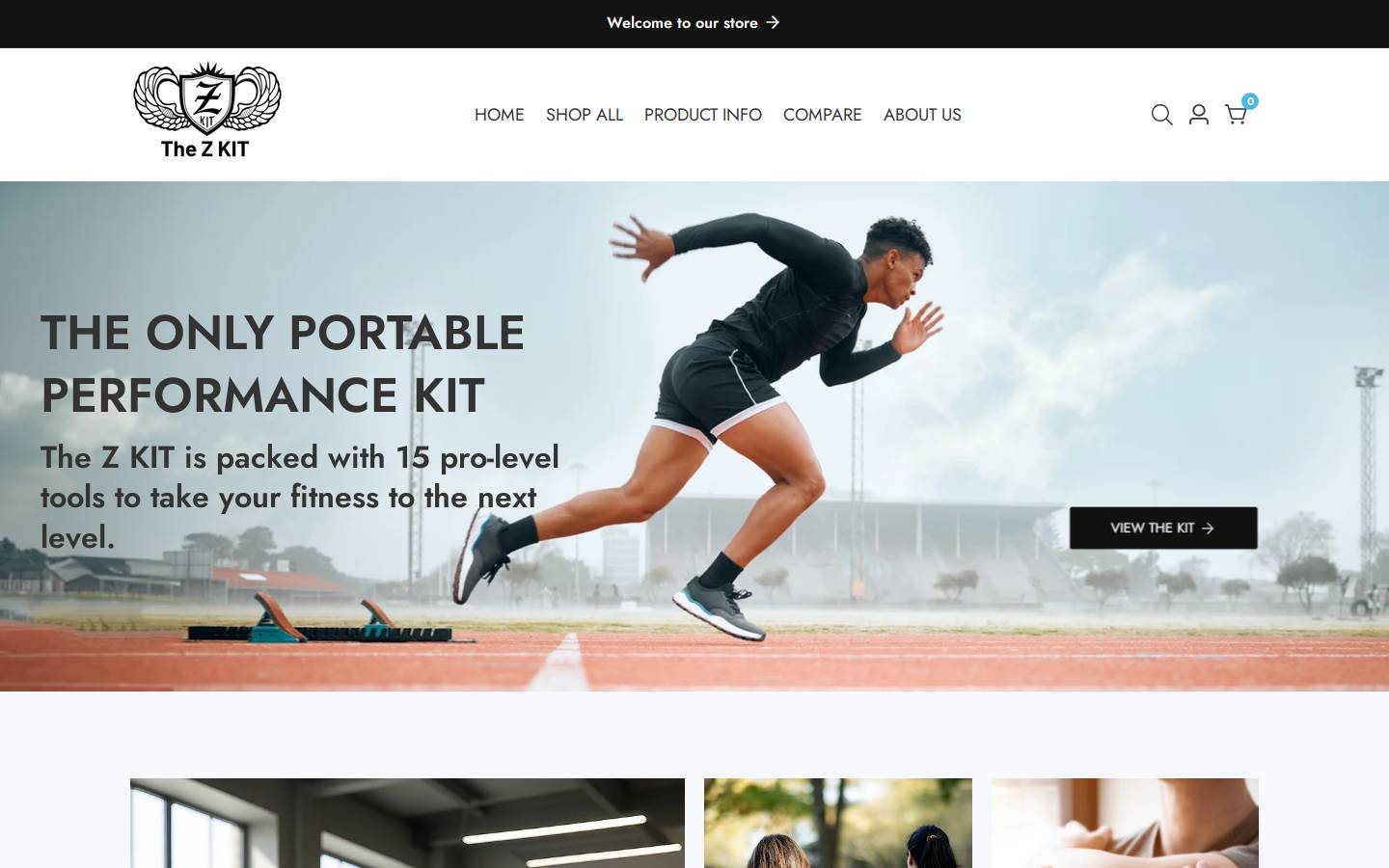 thezkit.com homepage screenshot