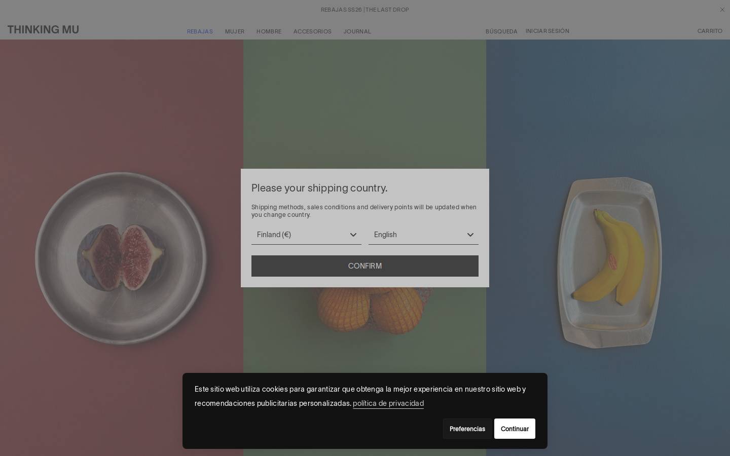 Thinking MU homepage screenshot