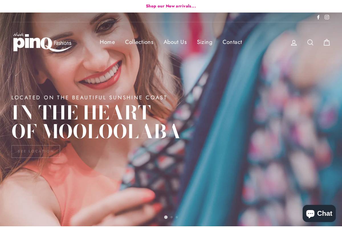 thinkpinq.com.au homepage screenshot