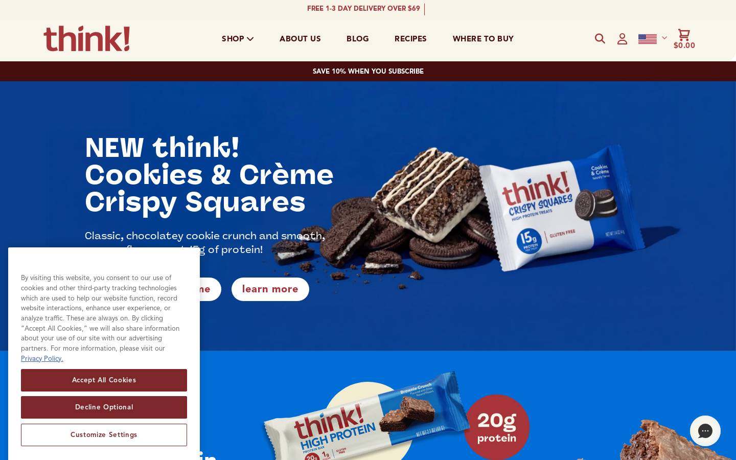 think! homepage screenshot