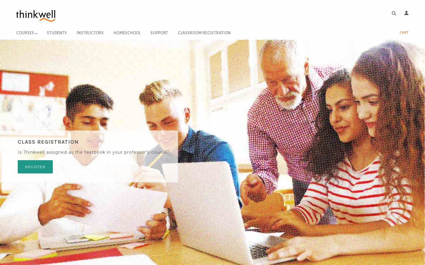 thinkwell.com homepage screenshot