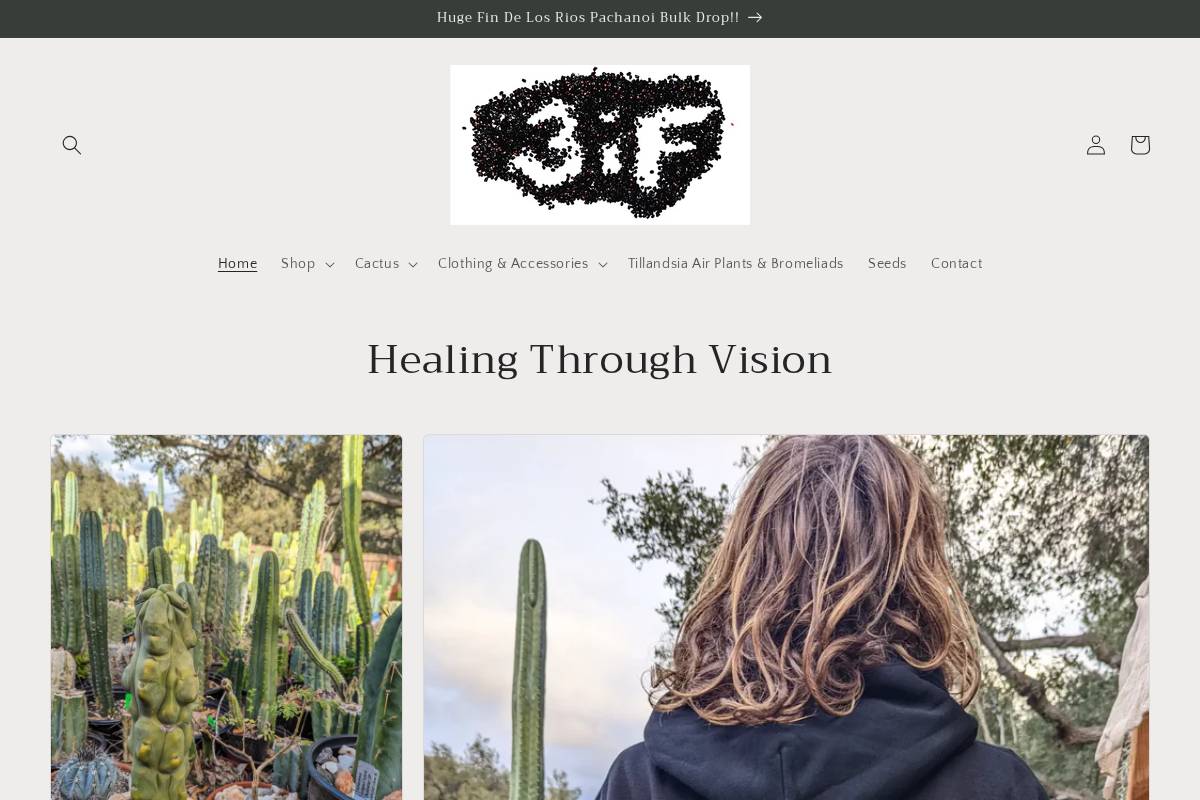 thirdeyeforest.com homepage screenshot