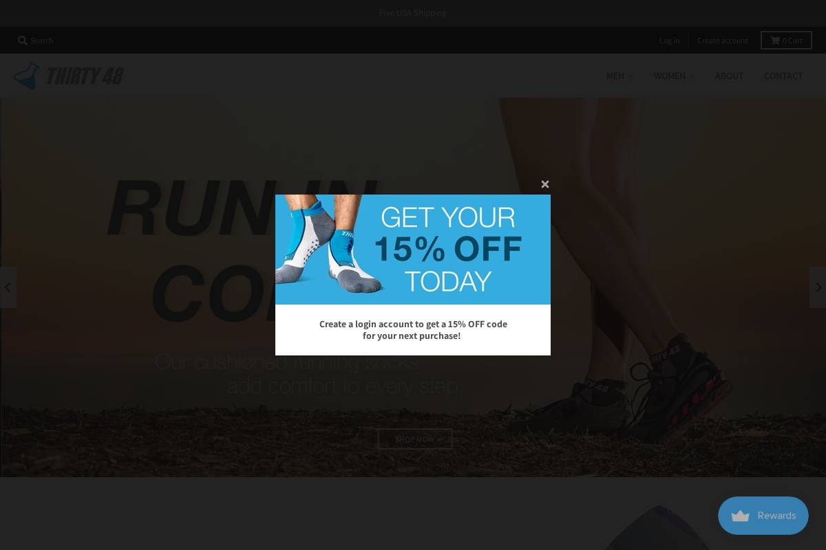 thirty48.com homepage screenshot