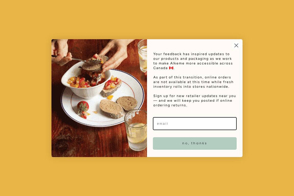 thisisalkeme.com homepage screenshot
