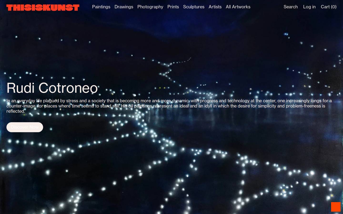 thisiskunst.com homepage screenshot