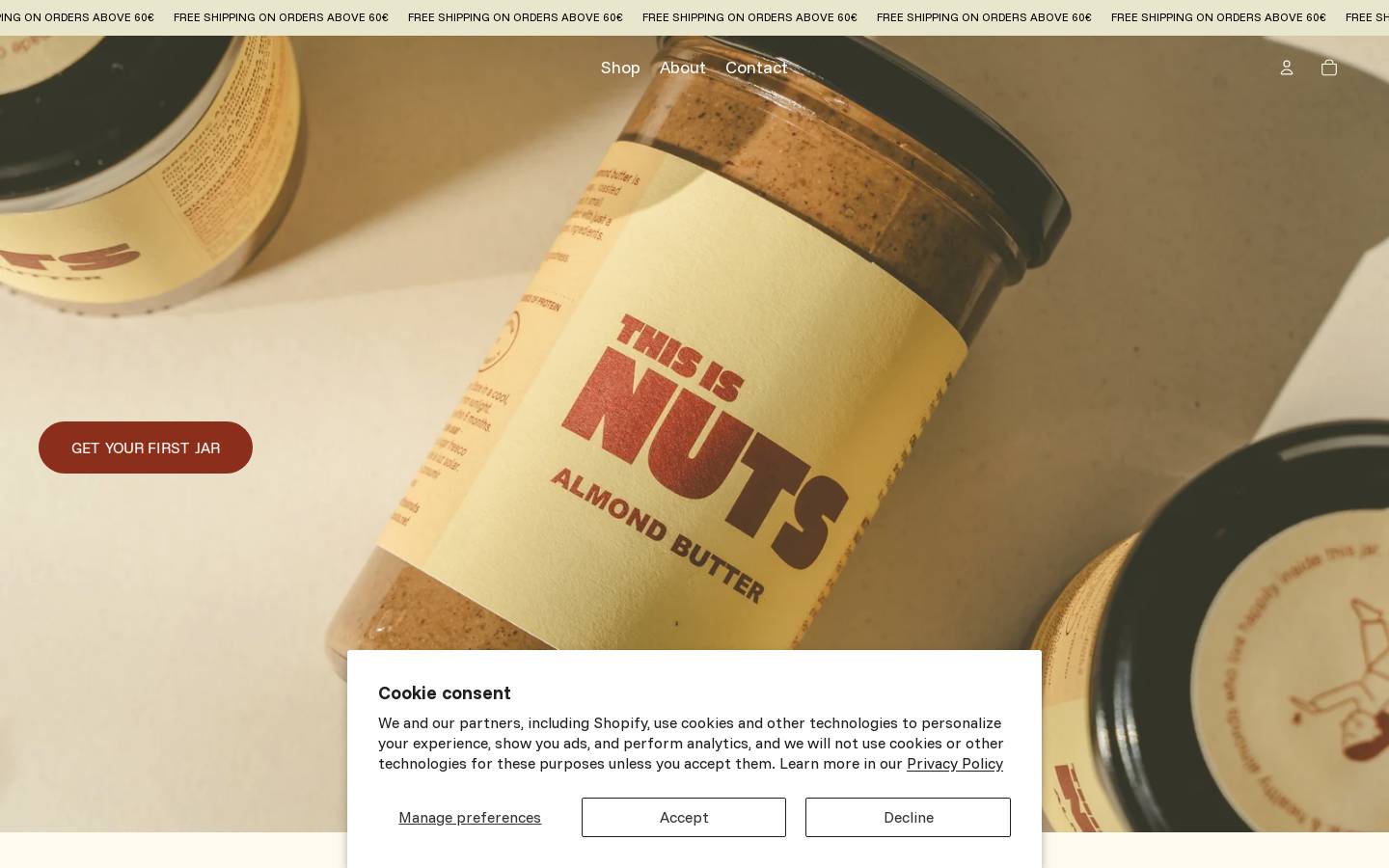 thisisnuts.net homepage screenshot