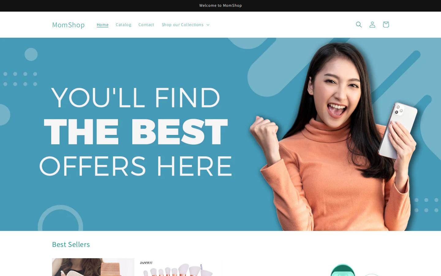 thismomshop.com homepage screenshot
