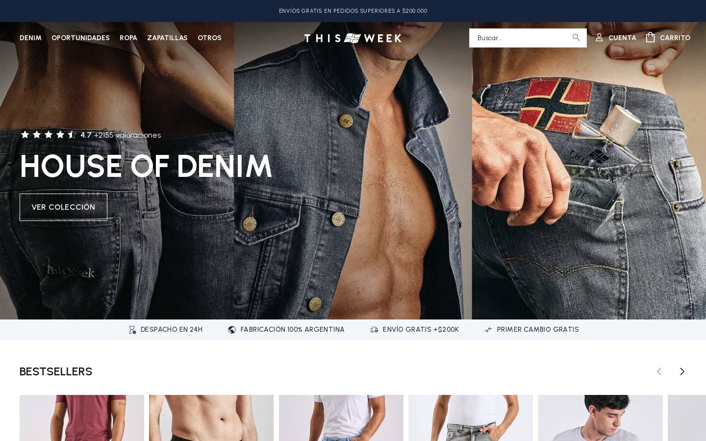 thisweekshop.com.ar homepage screenshot