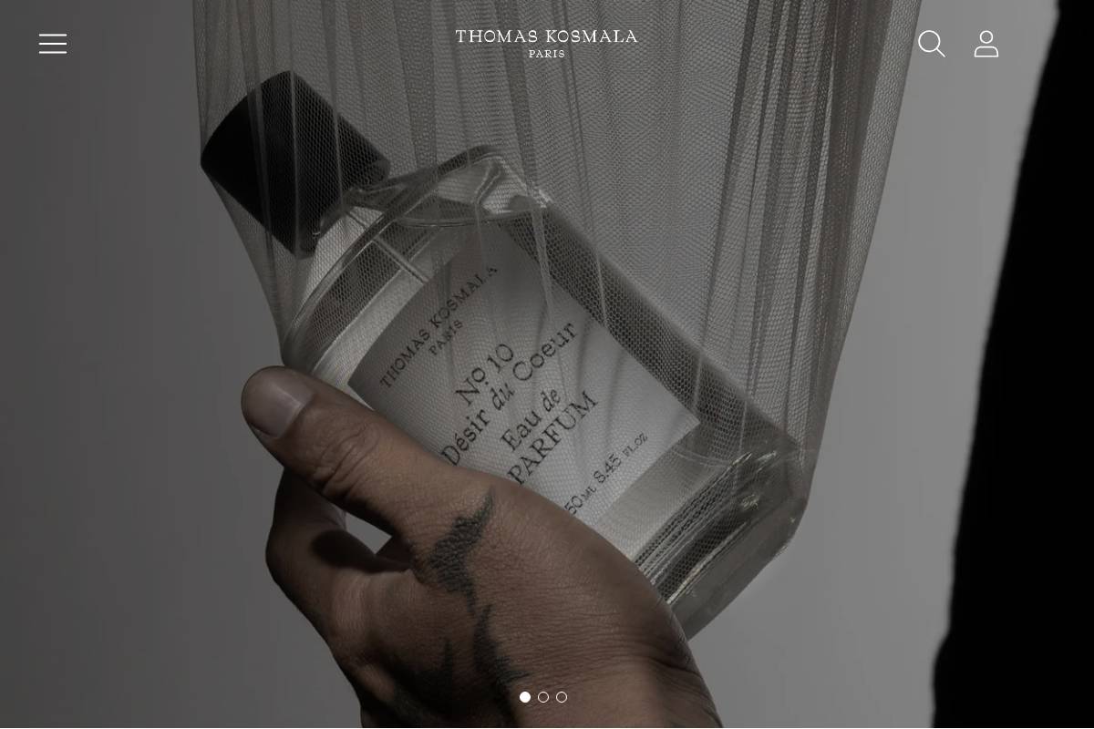 thomaskosmala.com homepage screenshot
