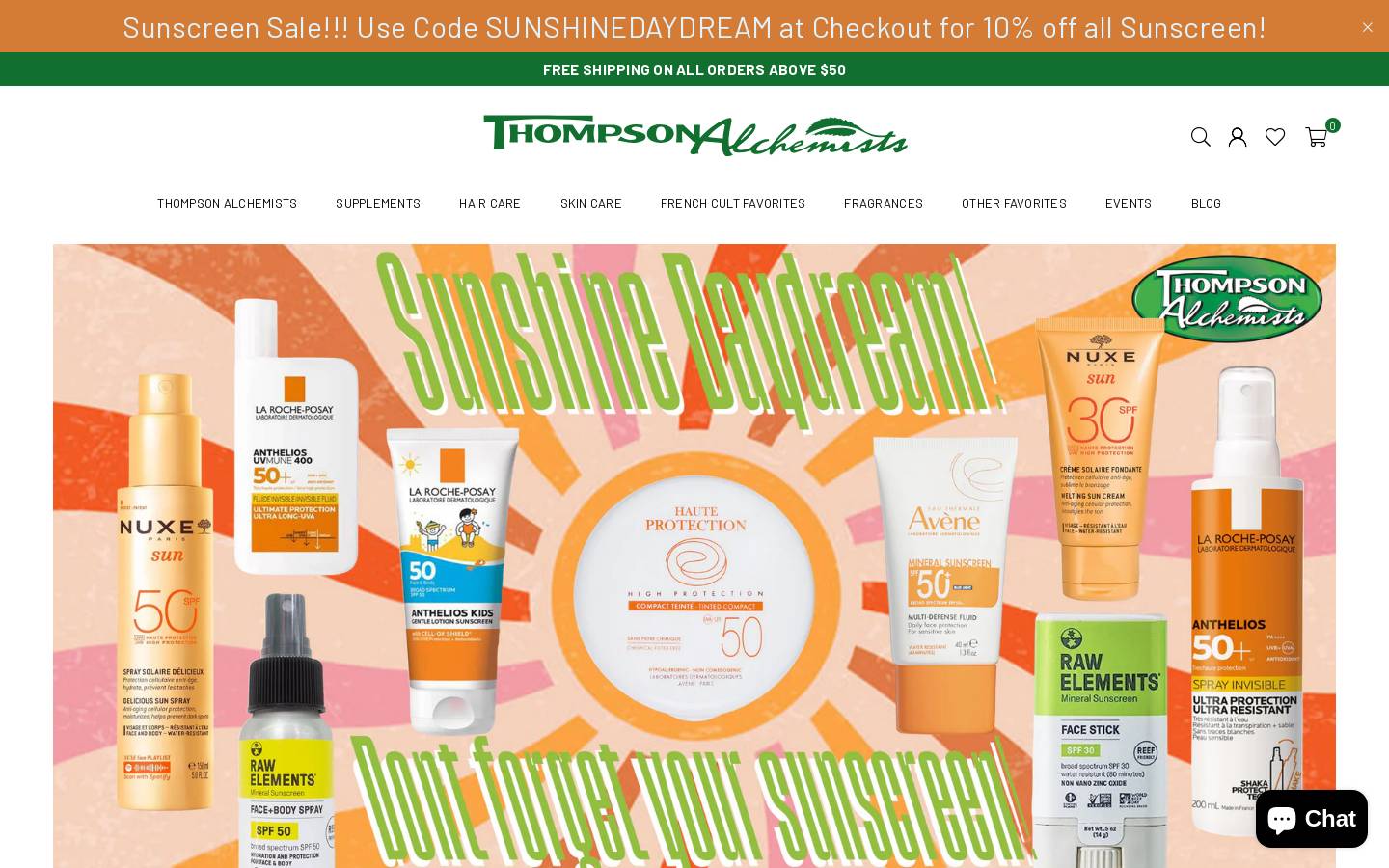 thompsonalchemists.com homepage screenshot
