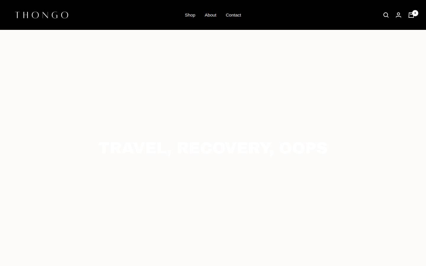 thongo.store homepage screenshot